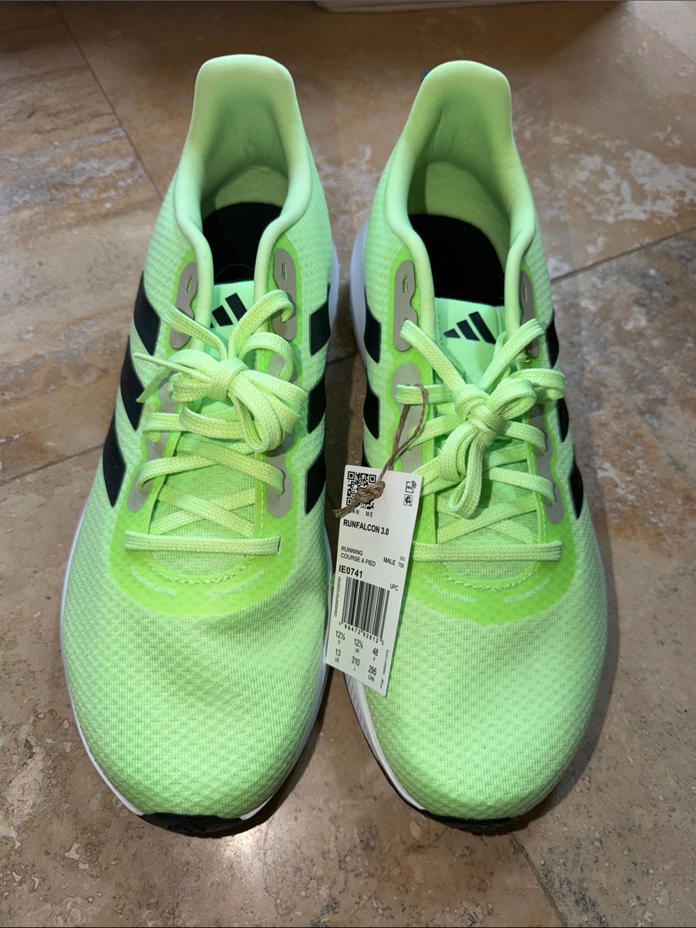 Adidas | Runfalcon 3 | Men’s | Neon Green | 13 |